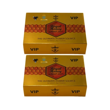 2 x ROYAL HONEY FOR MAN - 12 PACKS x 20 GRAMS